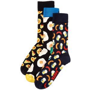 Happy Socks 3Pk Food Mix Socks, Multi